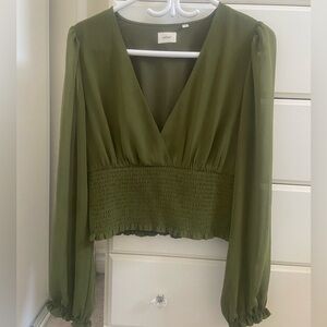 Aritzia Wilfred Genoa Blouse